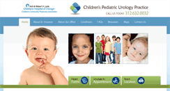 Desktop Screenshot of childrenspediatricurology.com